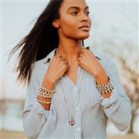 Pulsera Cianfrone Gioielli in Aleación de Metal BRLE-6-198 - BRLE-6-198